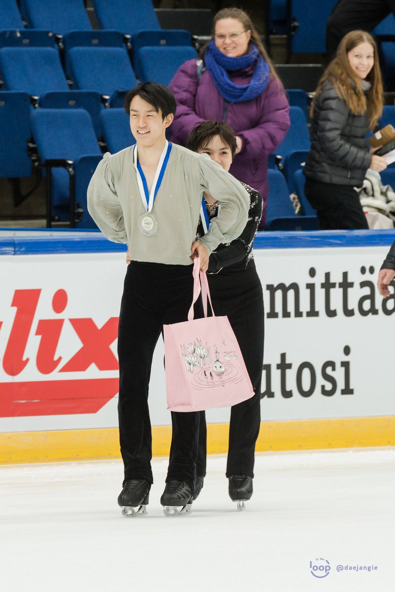 In The Loop Shomauno Sotayamamoto 宇野昌磨 山本草太 Fintrophy Finlandiatrophy19