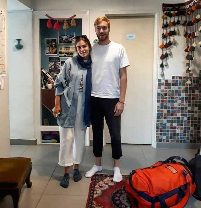 hitehranhostel's tweet photo. He's from Swiss and she's from Cypress. They share the same opinion that Roger Federer is one of the best tennis players of all time. But they couldn't agree on which football team is better. Swiss or Cypress 😆
.
#hi_tehran_hostel #tehranhostel #host… https://t.co/7aNURNIKnc https://t.co/JylrldkwLz