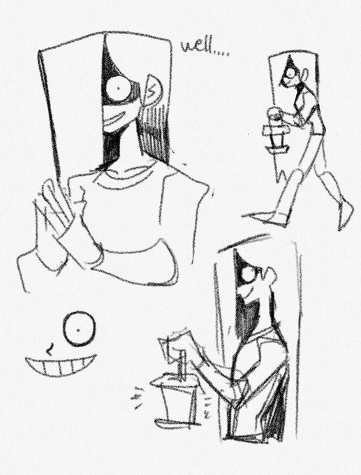 OC
Her name is Mina!
She always smiles and likes scary things 