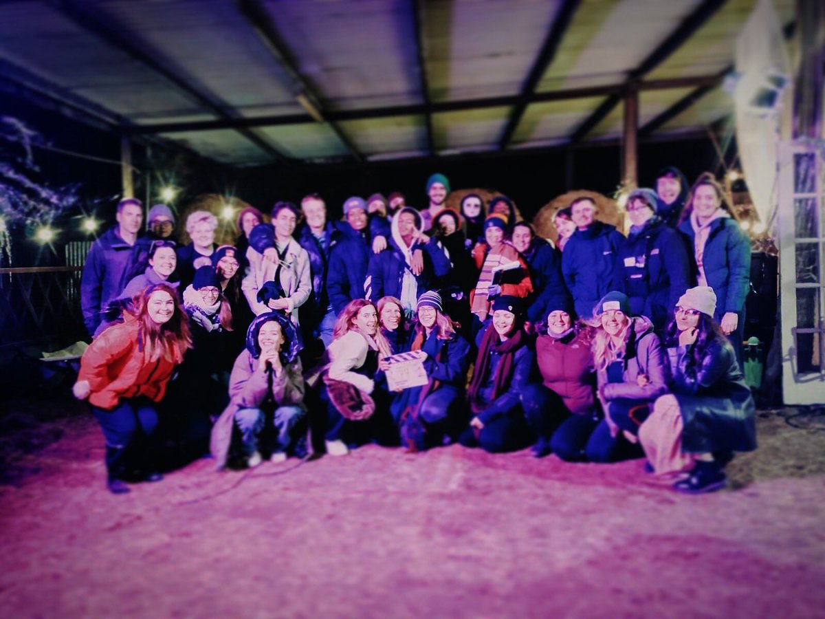 EmmaHanson13's tweet photo. That’s a wrap on our #NFTS first year film! Thanks to our legendary crew, we smashed through 101 slates in 4 days! What a brilliant week! #16mm #shotonfilm #whatjusthapped #needtosleepforamonth https://t.co/1MWUHDFgHr
