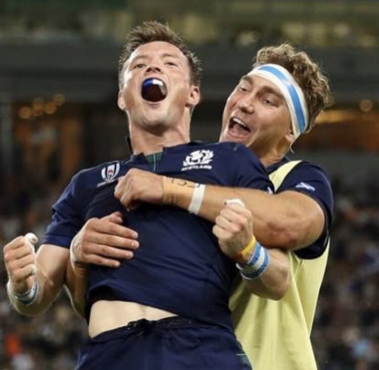 StrathallanSch's tweet image. Yesterday our pupils played some excellent rugby both for their School and in the 1872 cup teams. Today they will be cheering on Former Pupils @ZanderFagerson @Jamie_T_Ritchie @george_horne10 as Scotland take on Japan in the @rugbyworldcup #asone #inspired @SCRUMMAGAZINE