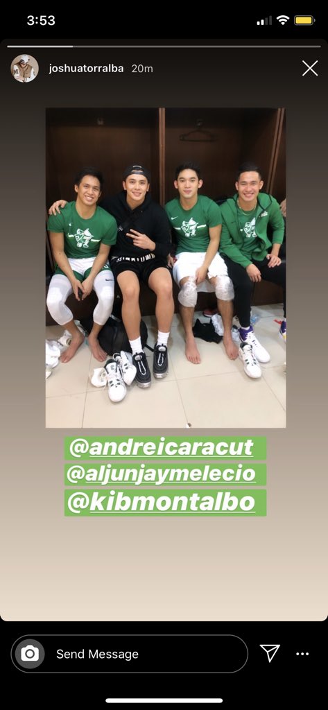 GREEN ARCHERSS💪🏹💚 @JoshCaracut @joshuatorralba @AljunJayMelecio @kibmontalbo 

#ANIMOLaSalle #UAAPSeason82 #AimHighArchers