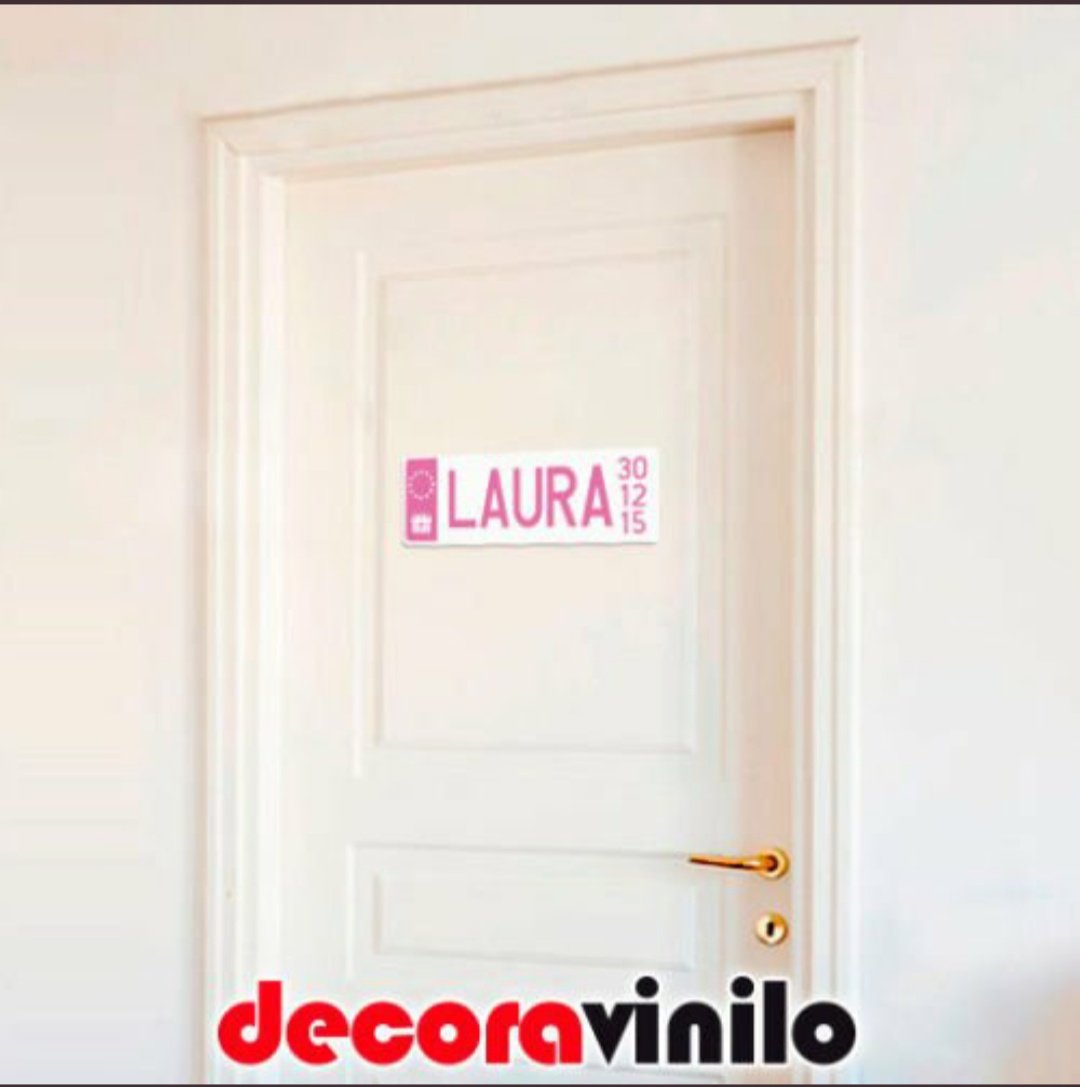 Matrículas para decorar. 
ebay.es/str/decoravini…