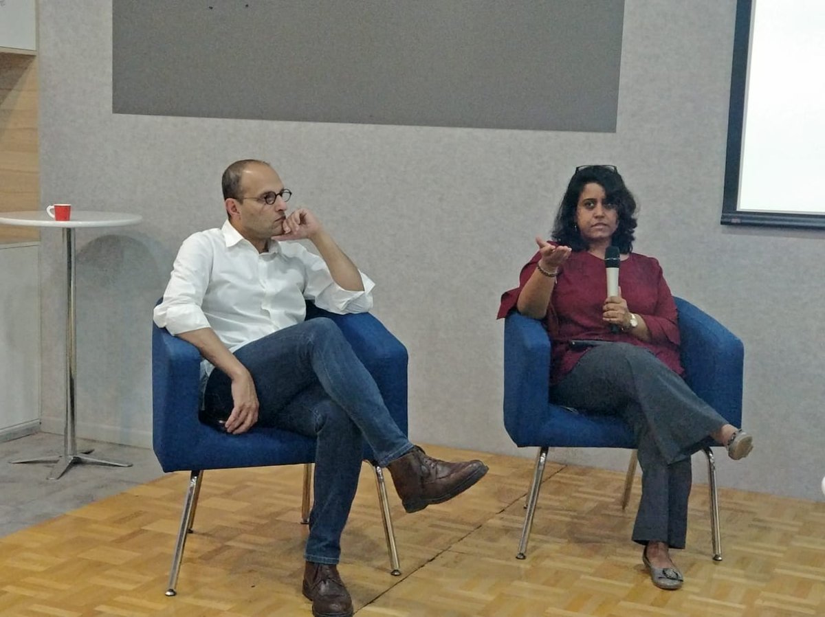 s_chowdhury's tweet image. At MSIDC, Hyd, Reena Dayal, Director, Garage India highlighted how at Garage the boundaries of hierarchy are blurred and Microsoft India comes together to envision, design, and  innovate to impact lives! #HDW #HyderabadDesignWeek #MicrosoftIndiaDevelopmentCenter