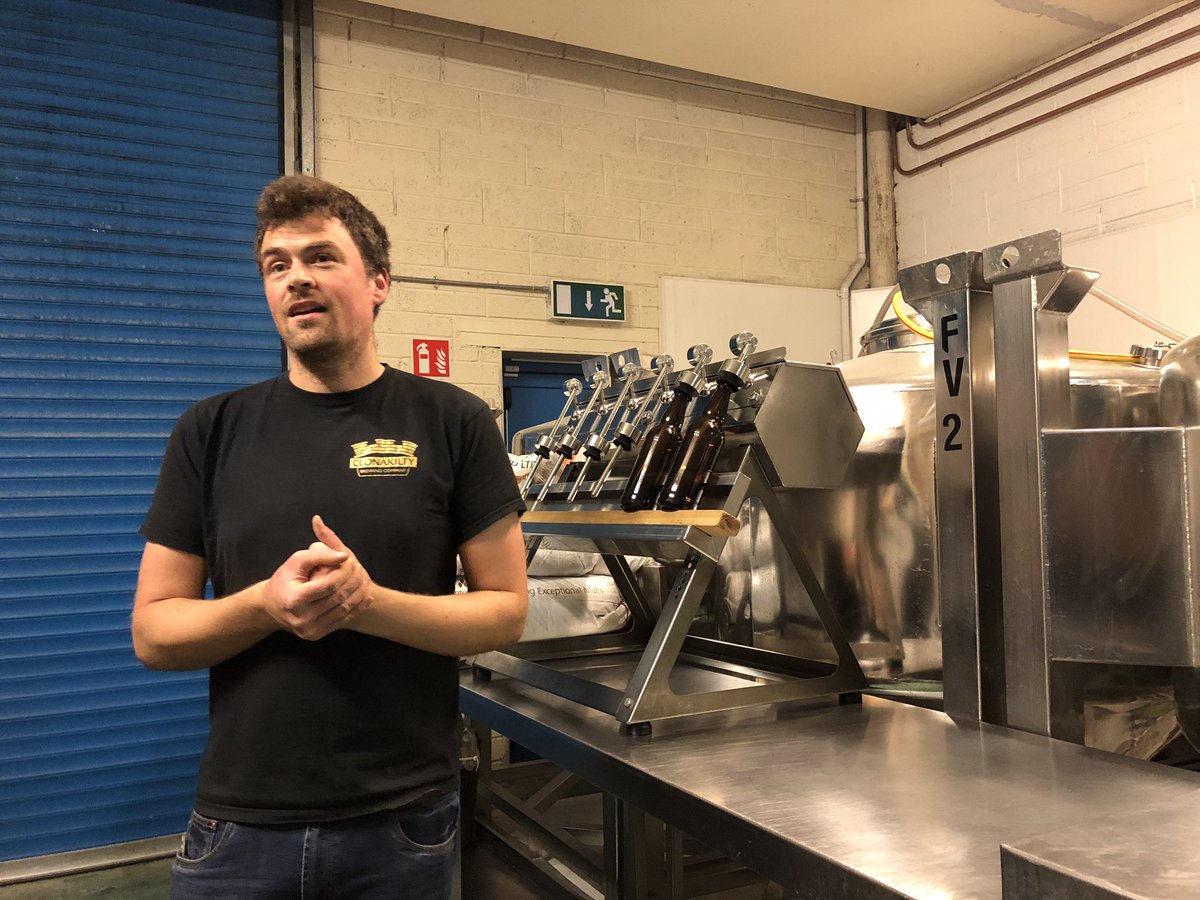 FailteIntMedia's tweet photo. Our international media group met Thirsty Frank from @clonakiltybrew and Allison from @clonchocolate for a beer and chocolate pairing masterclass yesterday! https://t.co/4G3OWbg6sZ