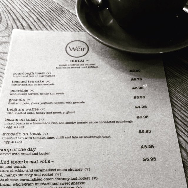 We’ve made a few changes to our menu. Come and check it out.