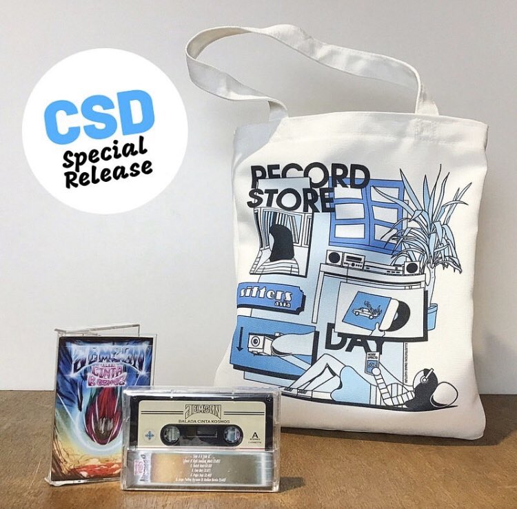 ___myo's tweet photo. Harini kalau ada area PJ singgah lah Tala Records di The Gasket Alley. Kita launch EP #Jemson limited edition cassette! #CSD2019 https://t.co/eQMlx1LW52