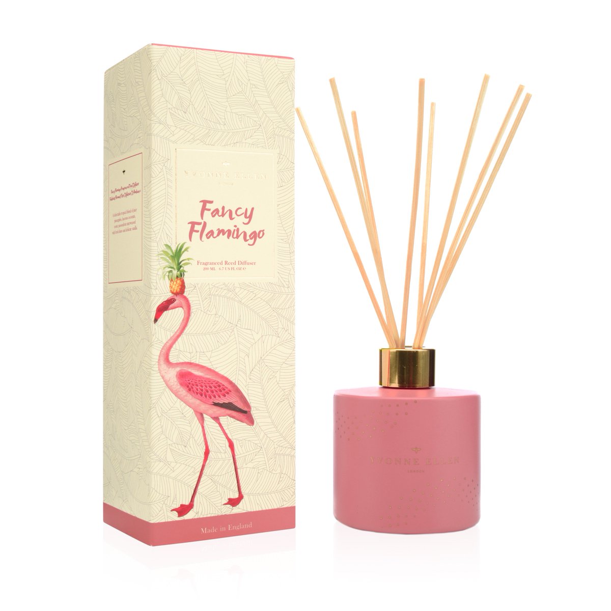 The ultimate in #tropicalvibes with our Fancy Flamingo fragrance reed diffuser. Fruity notes of orange, pineapple &amp; lime are skilfully blended above a heart of coconut &amp; passionfruit, tonka bean &amp; vanilla. 

We have a wide range of Wax Lyrical fragrances to choose from in-store.