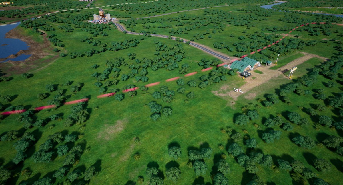 CartelTycoon's tweet photo. We decided to show you the visual changes in the map. Look at the rivers!
And we took screenshots of the border buildings: an aerodrome, a port and a checkpoint.
#CartelTycoon #Tycoon #UE4 #UnrealEngine #DisgustingMen https://t.co/jujMYsqDNs