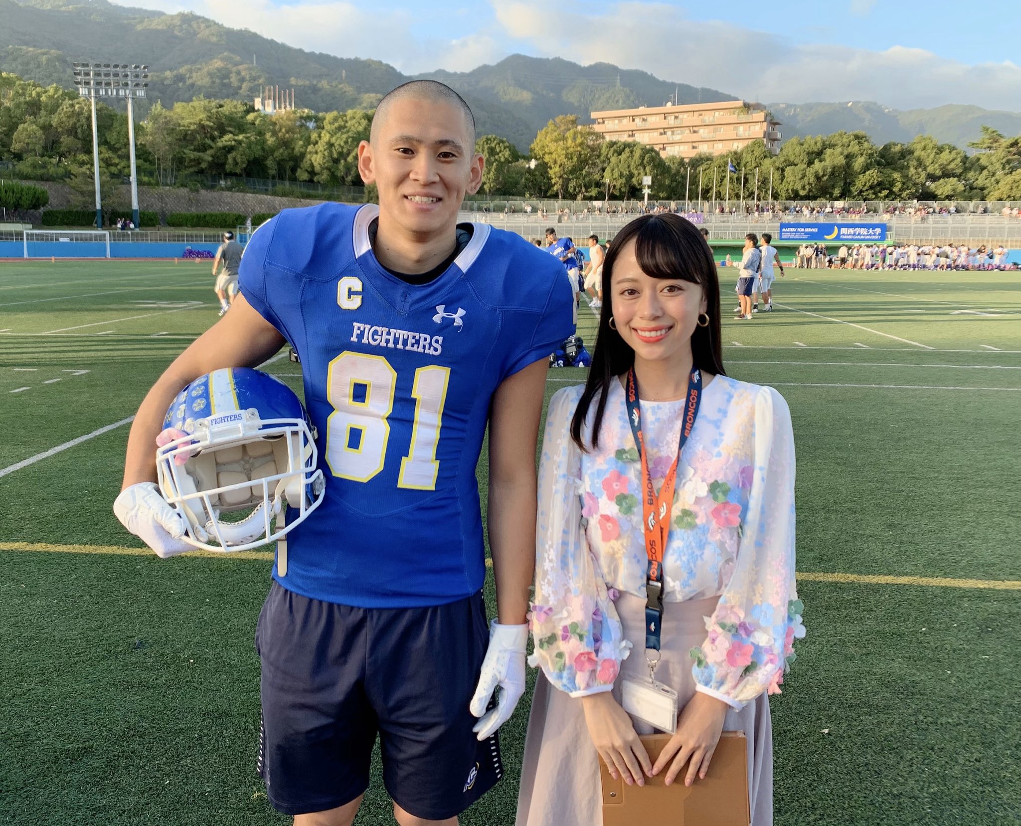 関西学院大学アメリカンフットボール部 ユニホーム