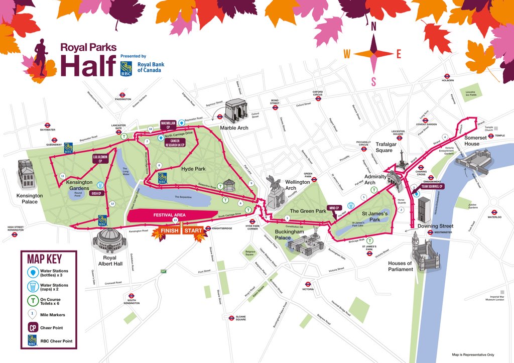 Best of luck to our two super runners taking part today 🏃🏻‍♂️🏃‍♀️and raising money for Home-Start 😊😊 @RoyalParksHalf #homestart #allourchildren #fundraising #challengeevents