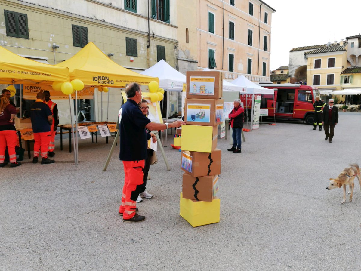 ✅👉#iononrischio2019 #protezionecivile #prevenzione 

La campagna nazionale "Io non rischio" , finalizzata a diffondere le buone pratiche di protezione civile,  prosegue anche oggi. A Pietrasanta vi aspettiamo in Piazza Duomo 😀

👉📌 Per informazioni: provincia.lucca.it/protezionecivi…