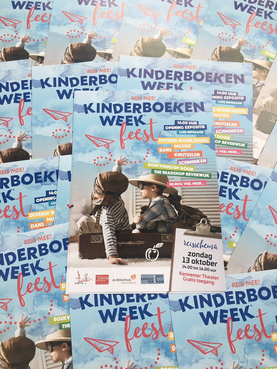 Vanmiddag is het weer zover het jaarlijkse Kinderboekenweekfeest <a href="/Kennemertheater/">Kennemer Theater</a> #GratisToegankelijk #Beverwijk