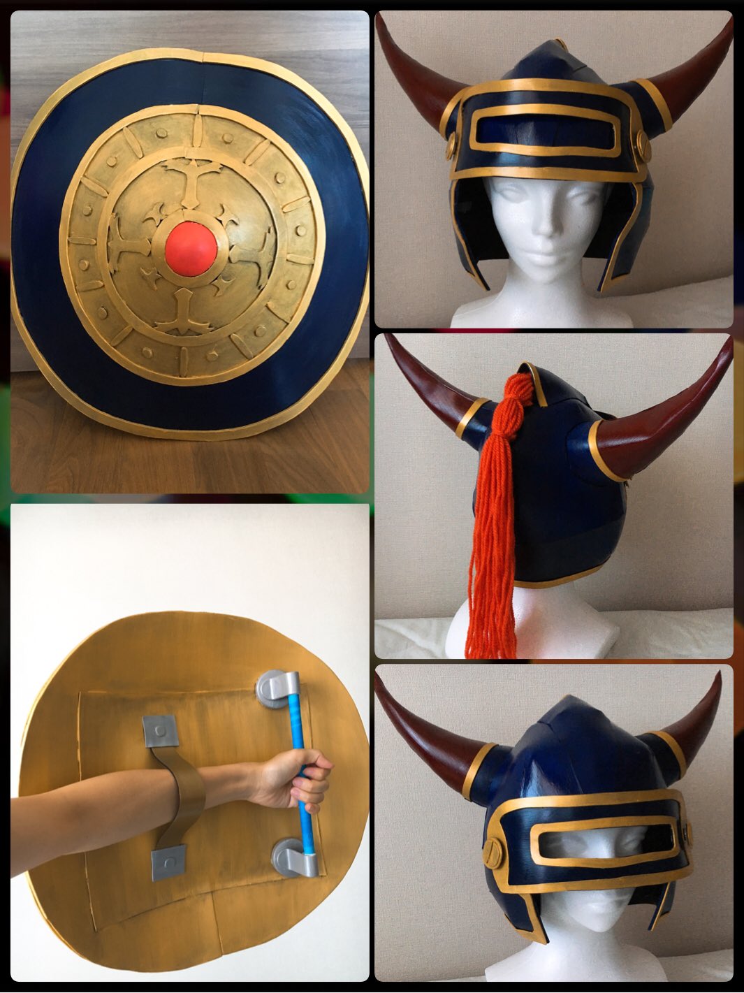 勇者うつき コスお休み中 勇者様の衣装ver2 完成 っ 全体的に強度上げて 光沢感を出した あとあと ロトの 勇者様 を前面に出したくて マントの模様を ばり強調した かっこいい スーファミのイラスト再現を重視しつつライバルズのpv