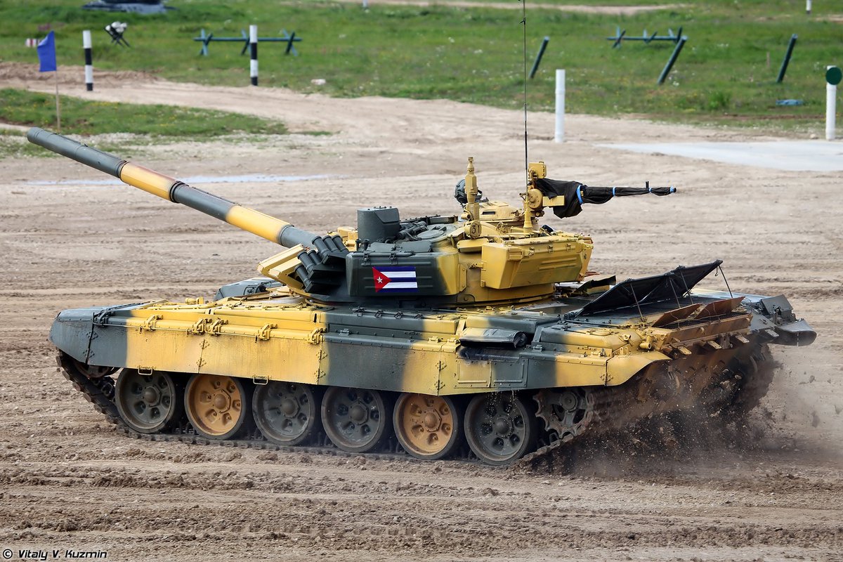 vitalyvk's tweet photo. Танк Т-72Б3 команды Кубы
T-72B3 tank of Cuba team
#tank #танк #armor #бронетехника #t72 #t72b3 #т72 #т72б3 #cuba #куба #tankbiathlon2019 #танковыйбиатлон2019 #military #army #армия #militaryphoto #instamilitary #instadaily #militarylife #танковыйбиатлон https://t.co/lUGTjElEay
