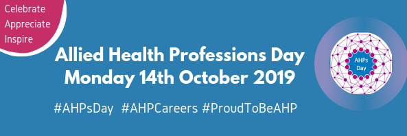 Join the #AHP Twitter chat tomorrow from 7pm to 8pm. Find out more here: ow.ly/YJdC50wHpv6 #AHPsDay is a grass root opportunity for AHPs to come together and celebrate being part of the #AHP community. #ProudToBeAHP