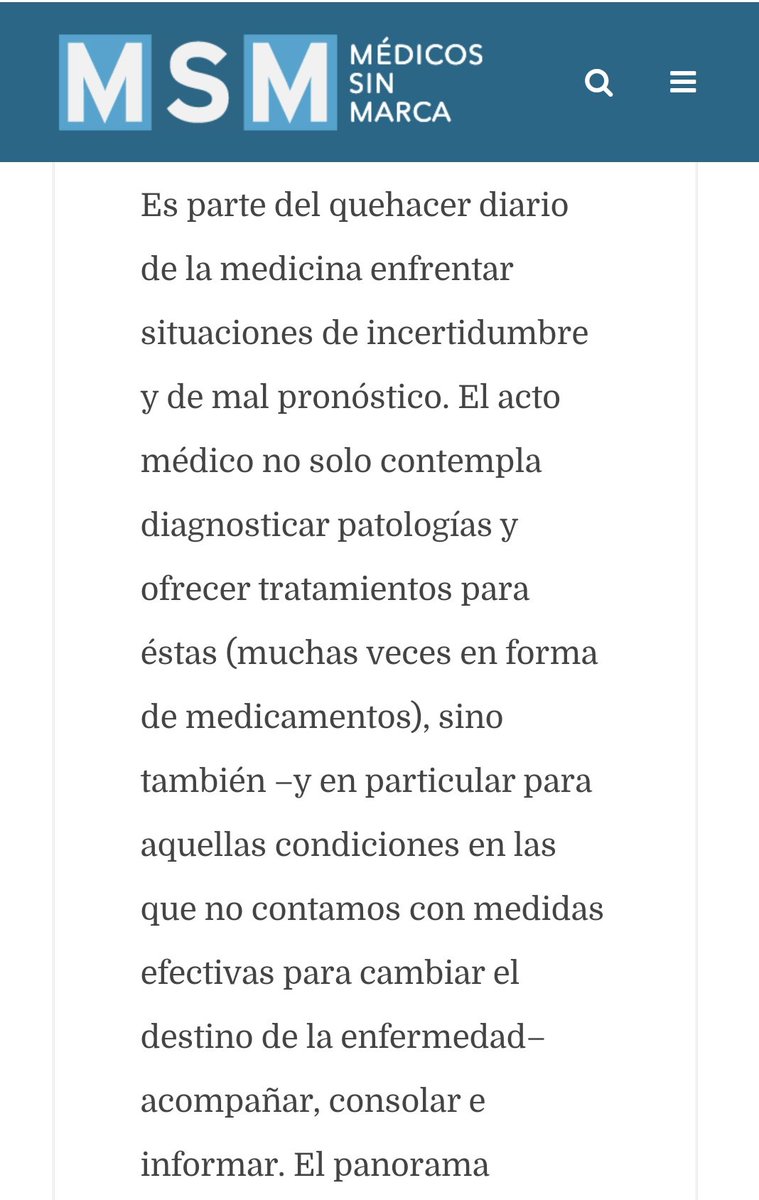 DrEnriqueParis's tweet photo. Comparto Carta de @MedicosSinMarca recientemente publicada, donde se hace presente algo fundamental en la relación con el paciente como es acompañar, consolar e informar, los cuáles son Pilares del Acto Médico. 
https://t.co/x1NWnNyJc9 https://t.co/xhAVAYYDoO