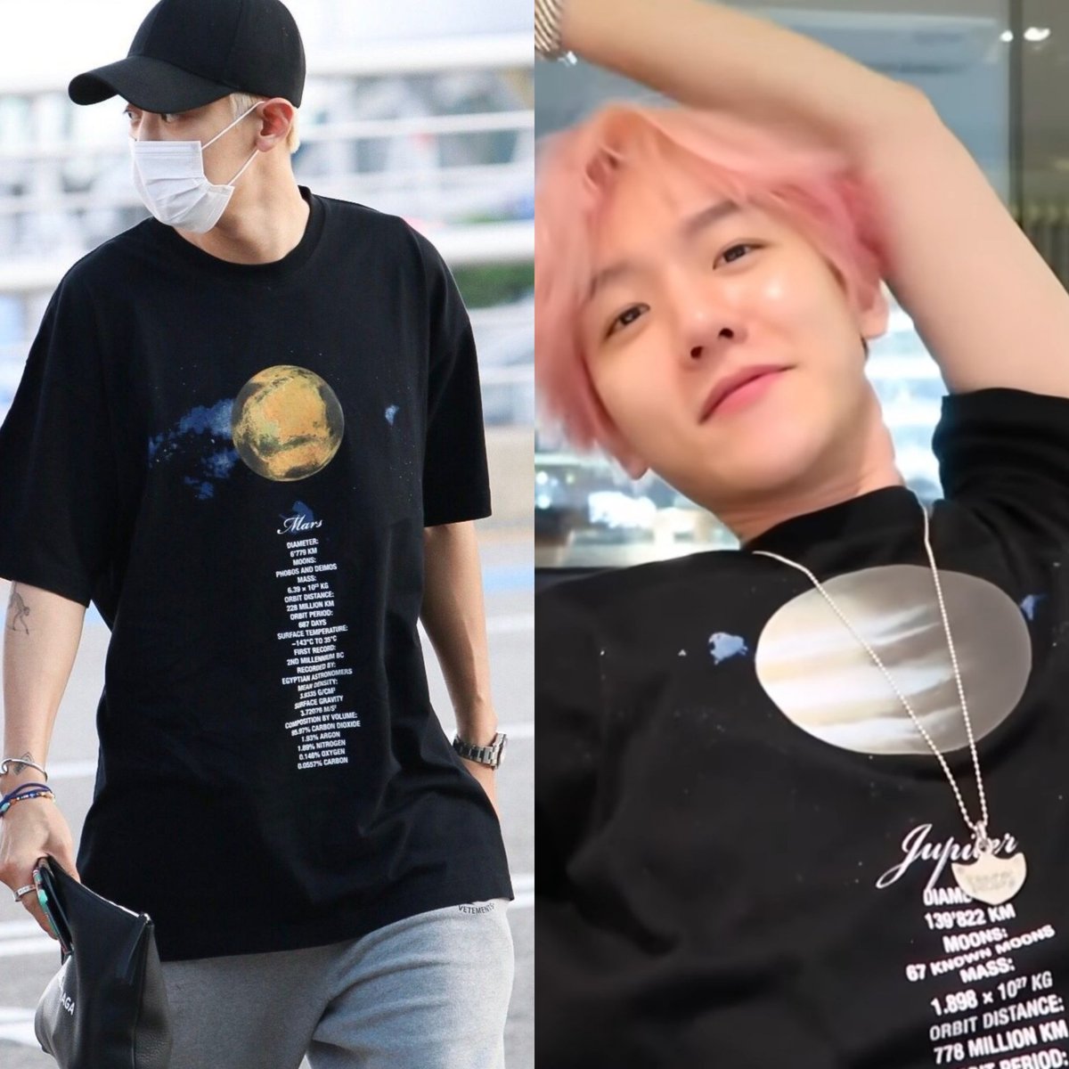 TheChanBaeker's tweet photo. chanbaek's most iconic couple shirts 😭😭😭😍😍😍 https://t.co/53nRE3rqST