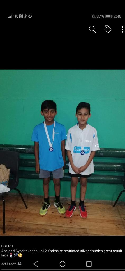 Fantastic lads 🥈🏸😁 <a href="/Yorksbadders/">Yorkshire Badders</a> <a href="/AvenueBC1/">AVENUE BADMINTON</a> <a href="/BE_North/">BENorth</a>