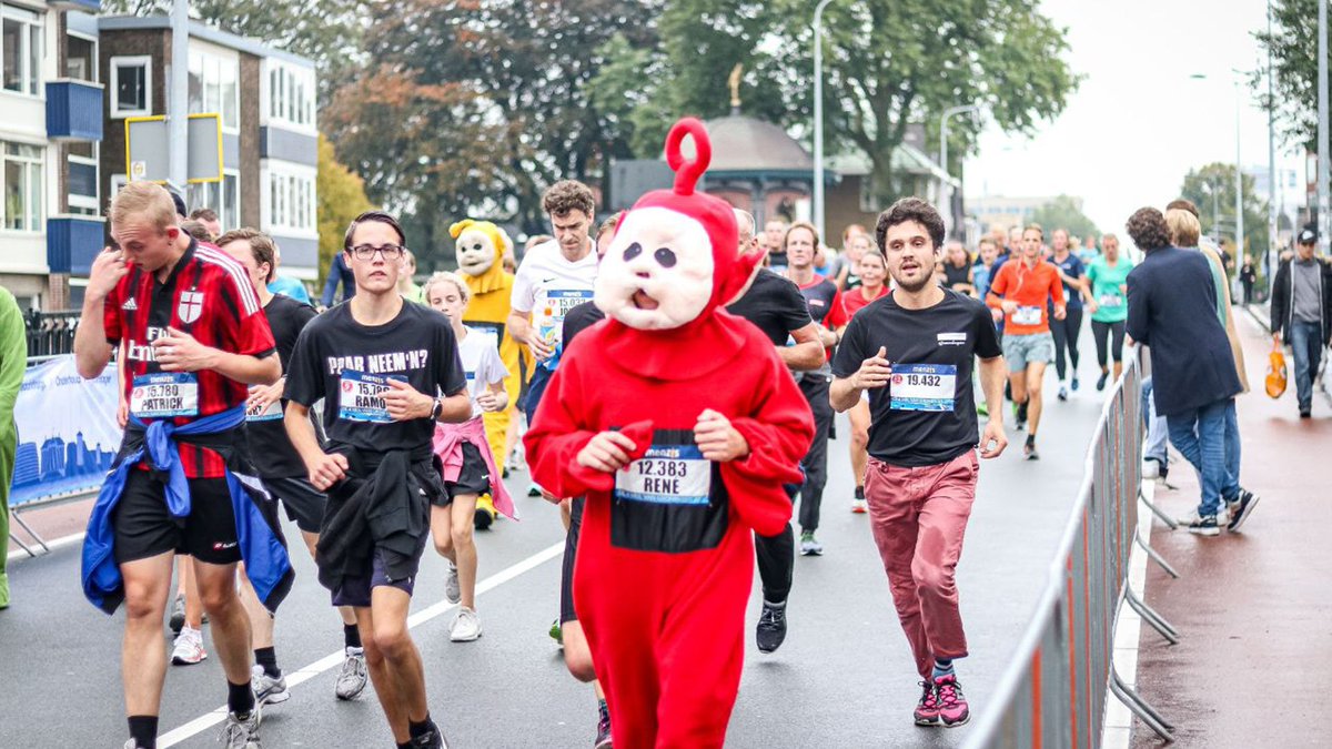 De Teletubbies zijn er ook weer. All is good in the world!  #4Mijl