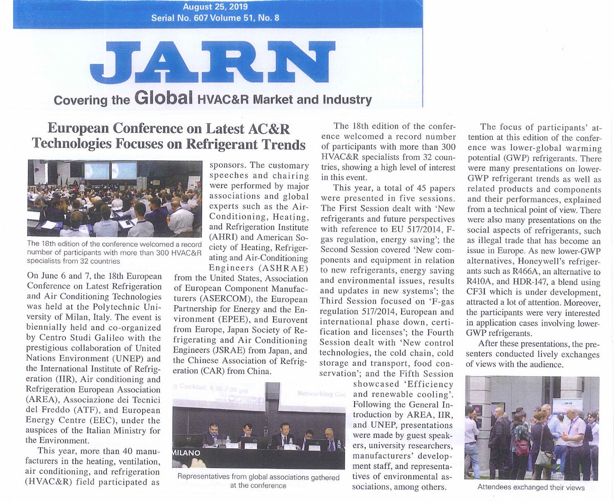 centrogalileo's tweet photo. #JARN magazine speaks about us and #EUconfRAC https://t.co/53ruFNRWRC