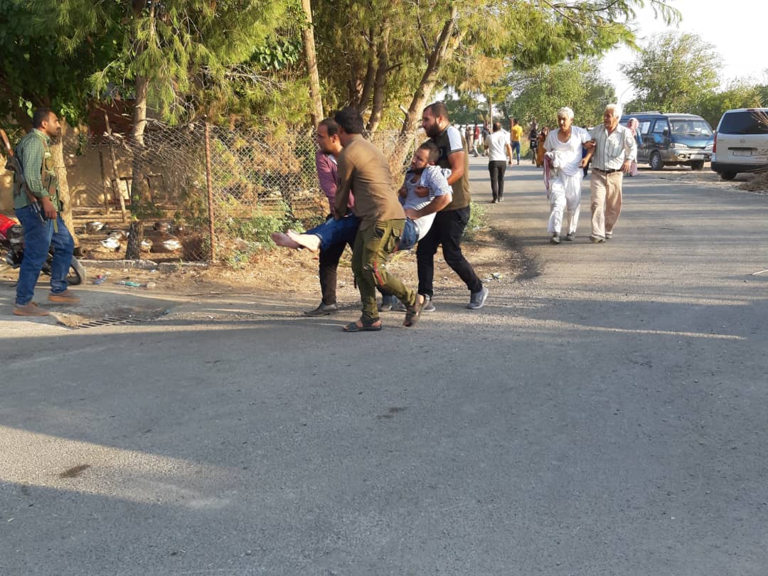 RojavaIC's tweet photo. Source at hospital says 40 wounded + died altogether, 2 French journalists also wounded. https://t.co/1zQdMQrVro