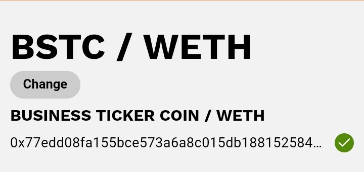 Hello guys 

We are happily inform you that, we are now official list at BAMBOORELAY EXCHANGE.
Thank you all for your nice support.❤ 

Please go on to start your first trade.

bamboorelay.com/trade/BSTC-WETH