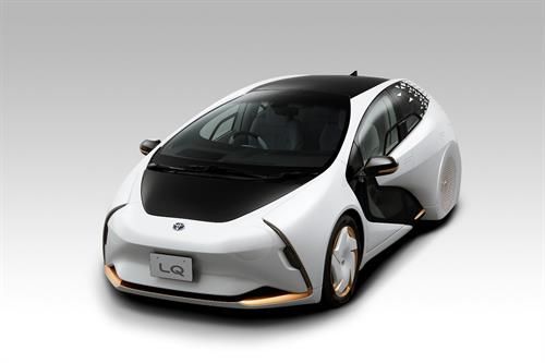 nikjmiles's tweet photo. Toyota's new LQ will be on display at #Tokyo Auto show and available to test drive June to September 2020 in Tokyo. The theme of "Learn, Grow, Love." Yui and LQ's automated driving technology developed in partnership with #Toyota Research Institute #LetsGoPlaces #envisionnetwork https://t.co/cFSZQoLp9G