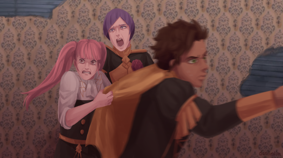 danlimlim's tweet photo. Fire Emblem: Three (haunted) Houses #FE3H https://t.co/ZqXzu8SO9k