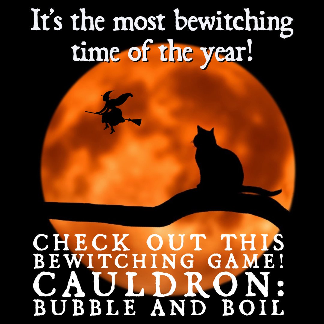 It's that bewitching time of year! magic-circle-games.com/shop/cauldron-…  #Halloween, #tabletopgames, #tabletop, #tabletopgaming