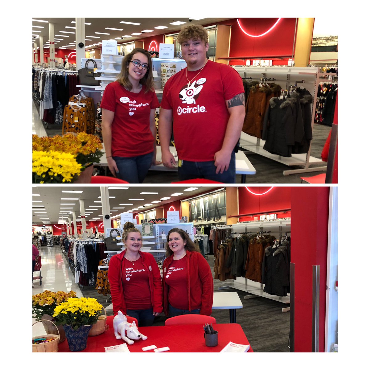 Day #3 Hiring Event 10-6pm today! <a href="/jenny4peacock/">Jennifer</a> <a href="/Ross14Rachel/">Rachel Ross</a> <a href="/KColeman32/">Keith</a> Come and work somewhere you love!
#worksomewhereyoulove        #2119