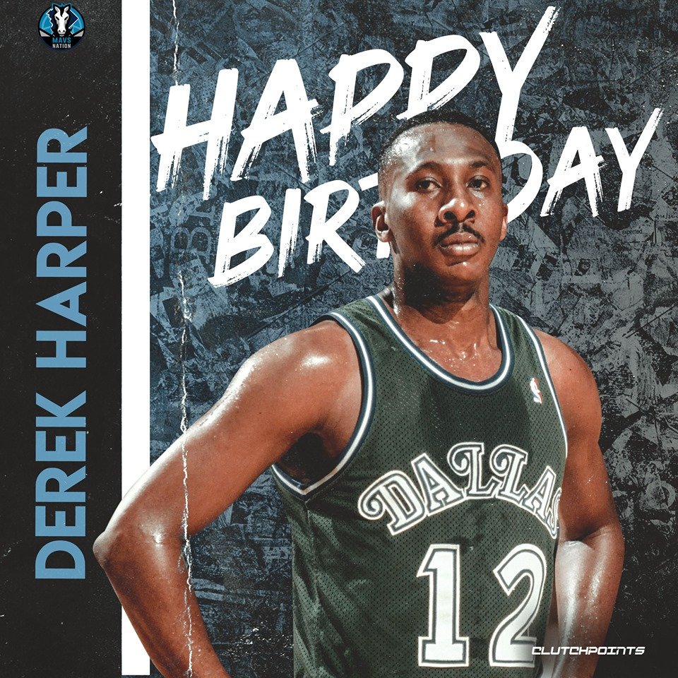 Join Mavs Nation in wishing Derek Harper a happy 58th birthday!    