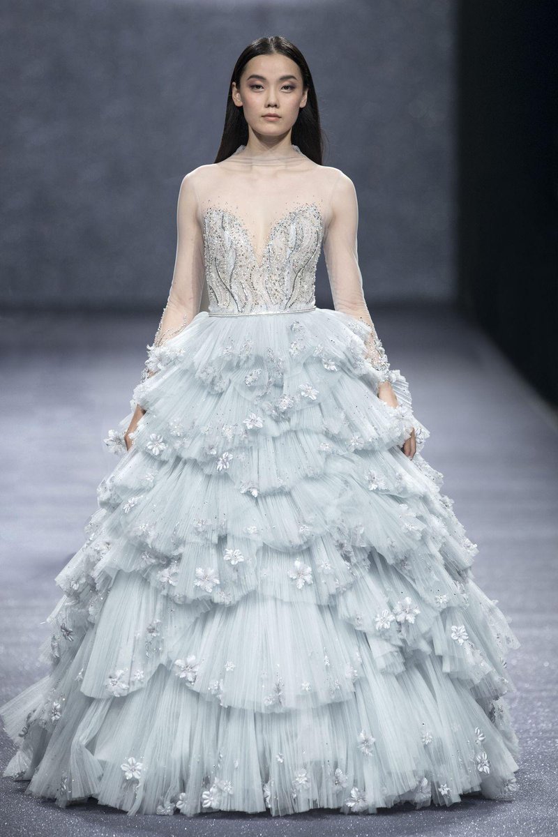 couturegalaxy's tweet image. ชุดจากแบรนด์ The Atelier Spring 2020 จากเซี่ยงไฮ้แฟชั่นวีค ก้อดดดด ชุดสวยมากกกกกก