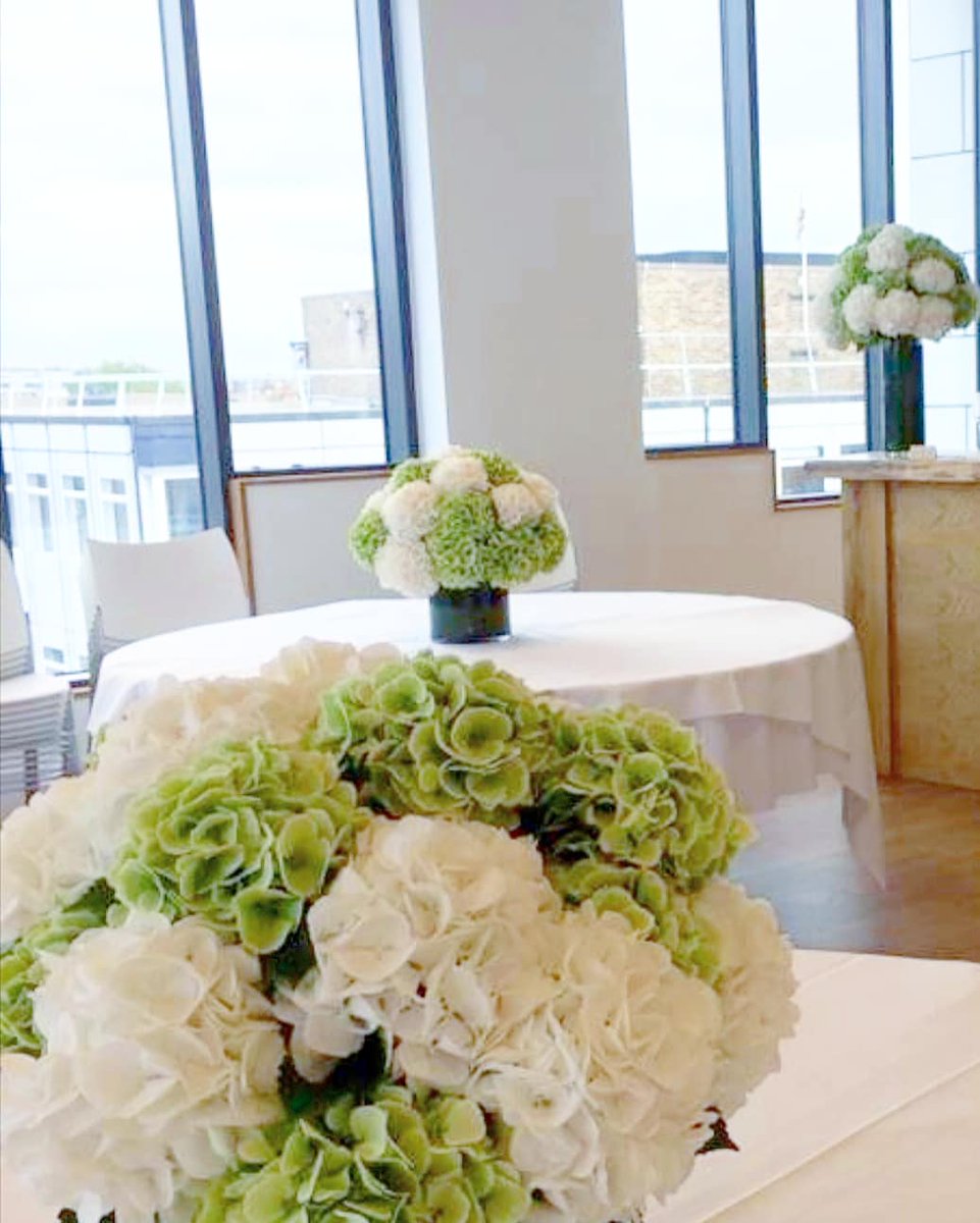 Big beautiful clouds of fluffy Hydrangea  for Mark and Lee 💚🌿💒
.
.
.
.
#dutchflowershop #wedding #love #hydrangea #green #white #hydrangea #hopestreethotel #liverpool #florist #floraldesign #bespokedesign #weddingflowers #flowers #liverpoolflorist #liverpoolcitycentre