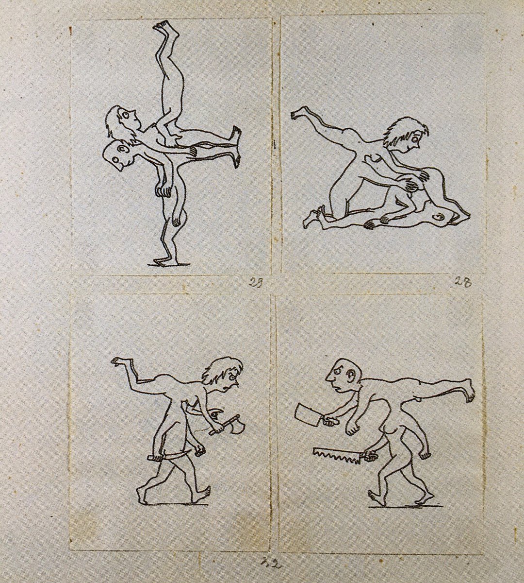 Maurice Henry, « Les 32 positions de l'androgyne », JJ Pauvert, 1961 