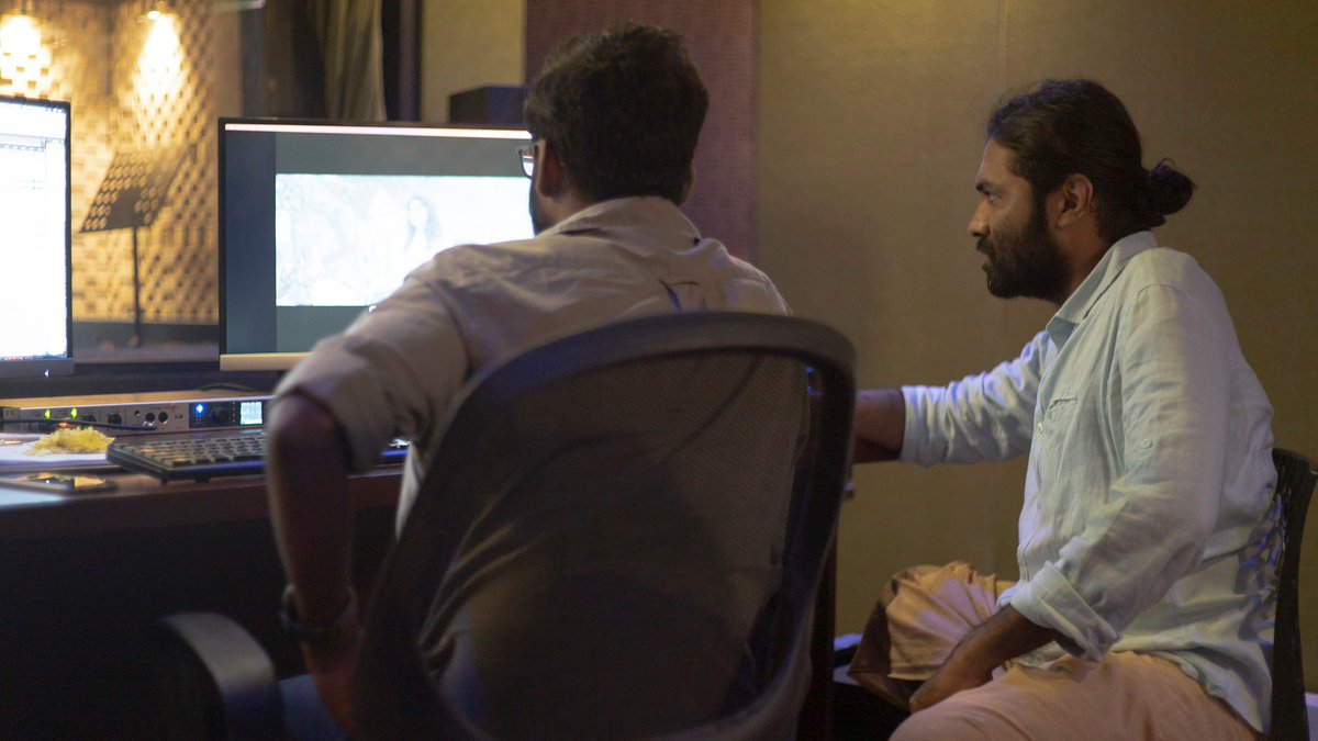 SoundParti's tweet photo. Next from @SoundParti  :) :) Dubbing for @VaazhlTheFilm Starts !! Wonderful sessions with @thambiprabu89 @SibiMarappan and the team !! #soundpartistudios #dubbingtimes https://t.co/AOlzmfoHzn