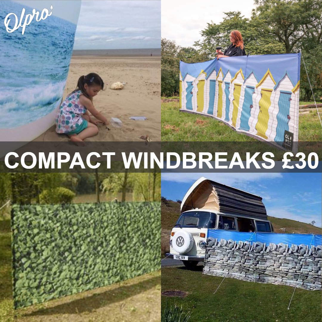 OLPRO's tweet image. Compact #windbreaks just £30 in our clearance this #Autumn. Great for picnics, camping, caravans, the beach and much more! 
buff.ly/2AT6cTv
#camping
#campervan
#caravan
#vanlife
