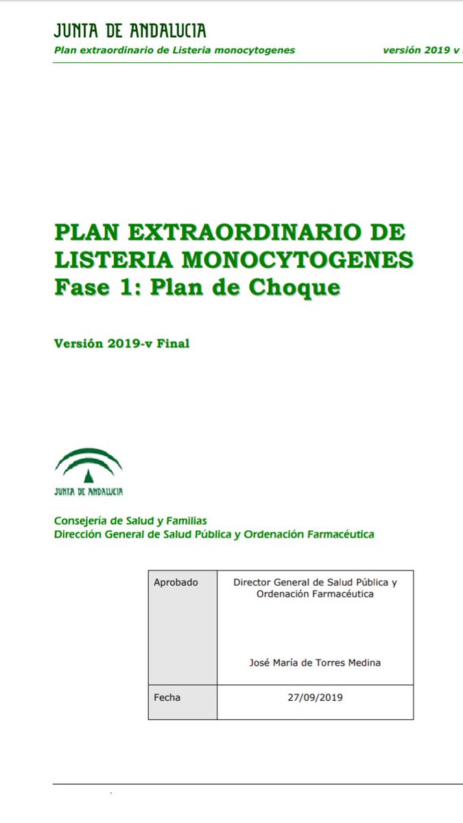 Veterinarios y Farmacéuticos del SAS chequean el 100% de las empresas del sector cárnico andaluz (Fabricantes, Envasadores,Almacenistas, Comidas Preparadas).Plan de Choque en sólo 3 meses y horizonte temporal de 2 años #GarantizandoLaSaludPublica