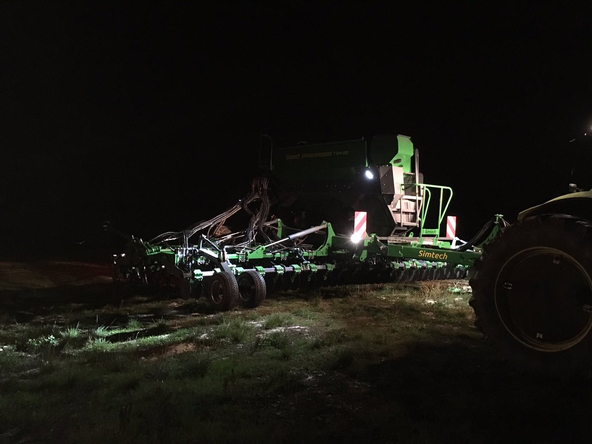 Il était tard, il faisait nuit, mais ce n’était pas un rêve... le T-Sem 800 est bel et bien en route!