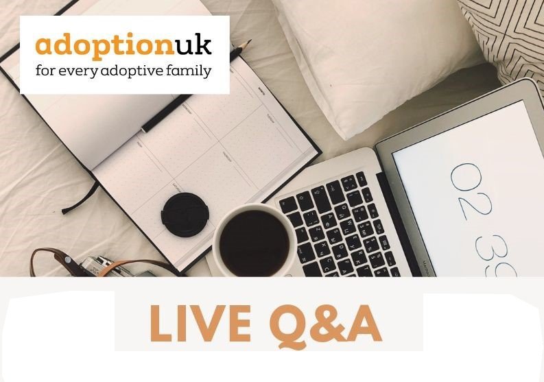 Save the date – 22nd Oct 8pm – Live Q&amp;A on “Education” at bit.ly/2Izokpw – join Becky, an adoptive parent, best-selling author and former teacher who will answer all your around Education. #livechat #education
