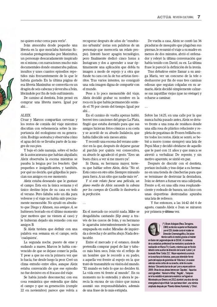 #ElEspejo”, relato corto escrito por <a href="/alvaroaranguez/">alvaro aranguez</a> para la revista #Actúa.
