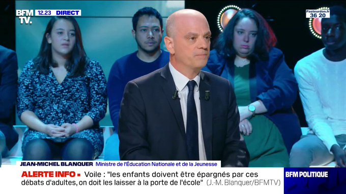 Pour Jean-Michel Blanquer, le voile islamique «n'est pas souhaitable dans notre société» - Page 2 EGwJT9aWsAAd1Hf?format=jpg&name=small