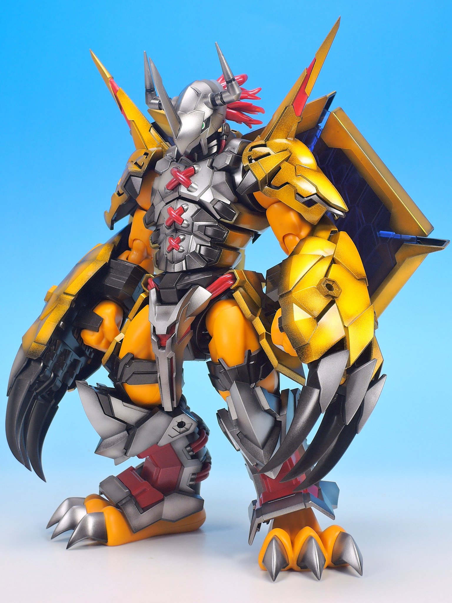 Yoおじ Figure Rise Standard ウォーグレイモン Amplified 塗装完了 絶対似合うだろ という確信のもと シャドウを効かせたギラギラのメタリック仕上げ シールも貼って 完成です デジモン デジモンアドベンチャー T Co Yoおじ Figure Rise Standard ウォーグレイモン Amplified 塗装完了 絶対似合うだろ という確信のもと シャドウを効かせたギラギラのメタリック仕上げ シールも貼って 完成です デジモン デジモンアドベンチャー T Co