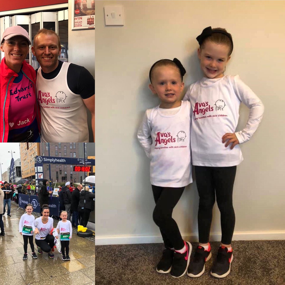AvasAngels_com's tweet photo. Good luck guys - running the Birmingham Half Marathon for Ava’s Angels - Helping Families with Sick Children. We’re all so proud of you #all4ava #avasangels #helpingfanilieswithsickchildren @PICU_BCH @BWC_NHS @lucy_goodway @Bham_Childrens #halfmarathon #birminghamhalfmarathon https://t.co/ztM2LafOlJ