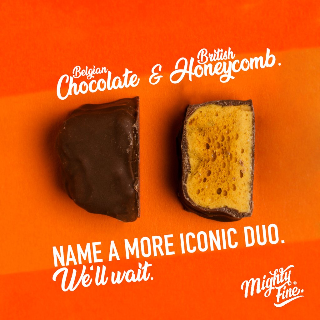 mightyfineuk's tweet photo. 🇬🇧 + 🇧🇪 = 😋 …am I right, or am I right?

#milkchoco #milkchocolates #britishbees #chocolatelover🍫 #Mightyfine #honeycombe #britishchocolate #chocolateloversclub #darkchoclate #lovechoco #darkchocolatelover https://t.co/ZGmcuO7LxL