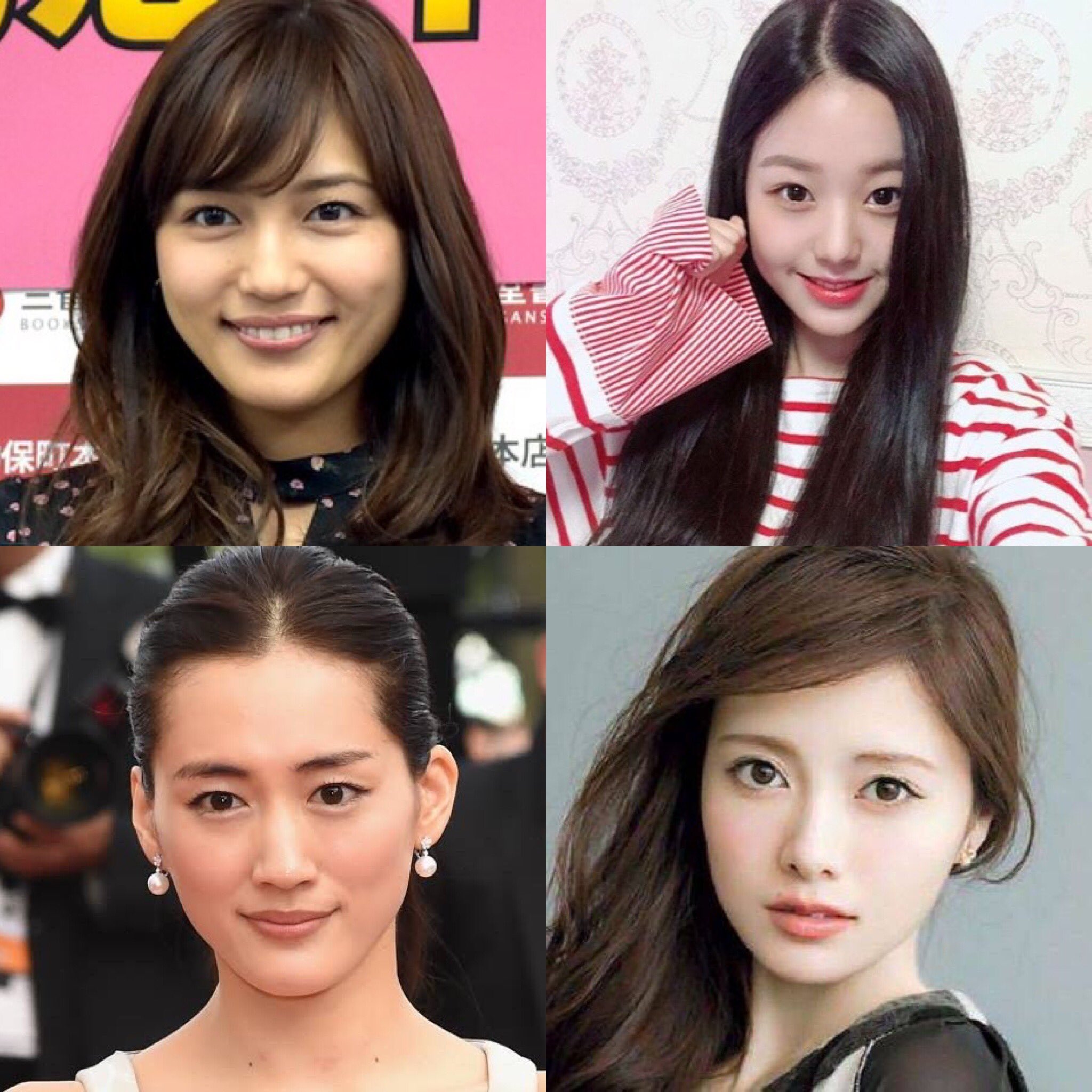 みりん フォロワー Amp 質問ありがとうございます 川口春奈さん含むこの4名なんかはどちらも兼ね備えていると思います 顔立ちが整っていると美人 なので 一見かわいい系でも綺麗系にもなれる んですよね 綺麗 かわいい系 を目指したい方はなるべく