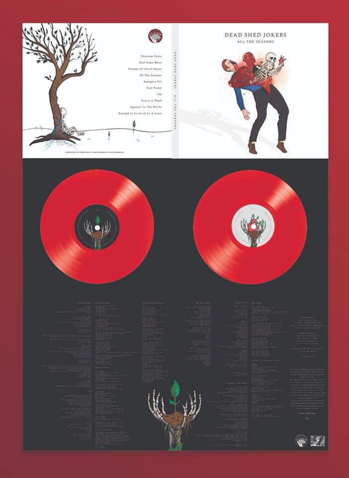 This is amazing. The new highly acclaimed release from <a href="/deadshedjokers/">D E A D . S H E D . J O K E R S</a> on beautiful 180g red vinyl, in a deluxe gate fold sleeve. Very limited, spoil yourself..and us. <a href="/ClassicRockMag/">Classic Rock Magazine</a>
<a href="/PlanetRockRadio/">Planet Rock</a> <a href="/adamwalton/">AdamW</a> <a href="/FocusWales/">FOCUS Wales</a> <a href="/welshmusicprize/">Welsh Music Prize</a> 
deadshedjokers.bandcamp.com/album/all-the-…
