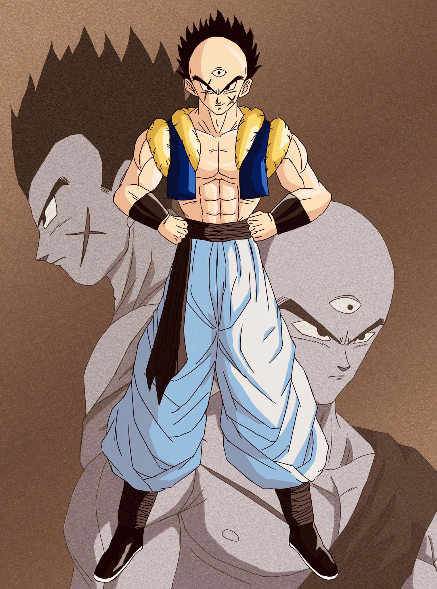 توییتر ウェハ ライブ ア ライブ プレイ中 در توییتر ドラゴンボールz 復活のフュージョン ヤムチャと天津飯 イラスト T Co Fja5txibog