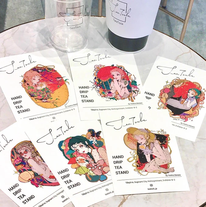 本格的に台湾茶を楽しめるカフェ、西荻窪店・TeaTock様(official Instagram→teatock_jp )のショップカードを担当させて頂きました!ぜひ素敵な空間なのでお立ち寄り下さいませ? 