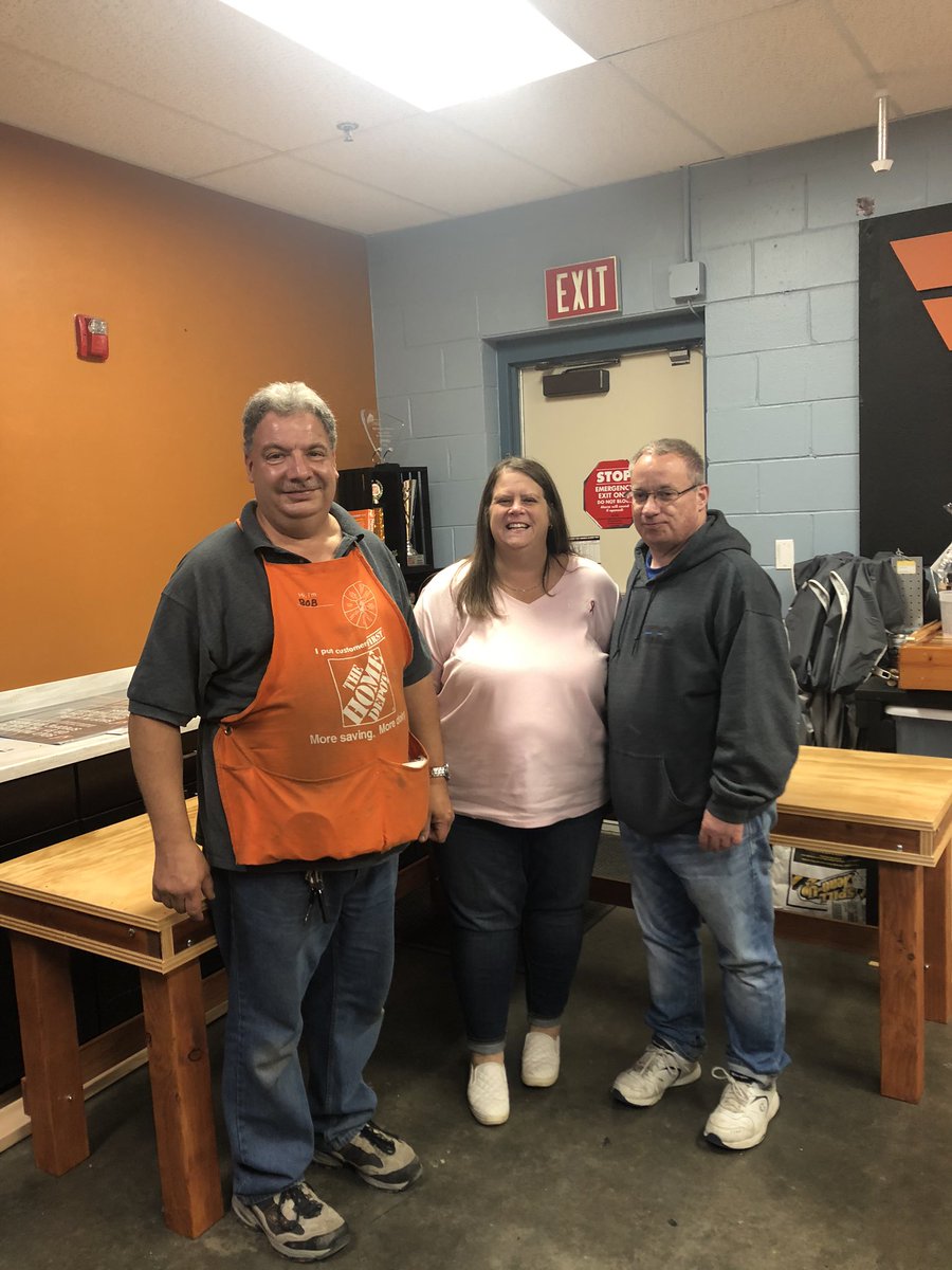 Bob Dh took it upon himself to help a family build a desk for their daughter. Dana Asds stained it!!! Great job making an emotional connection!